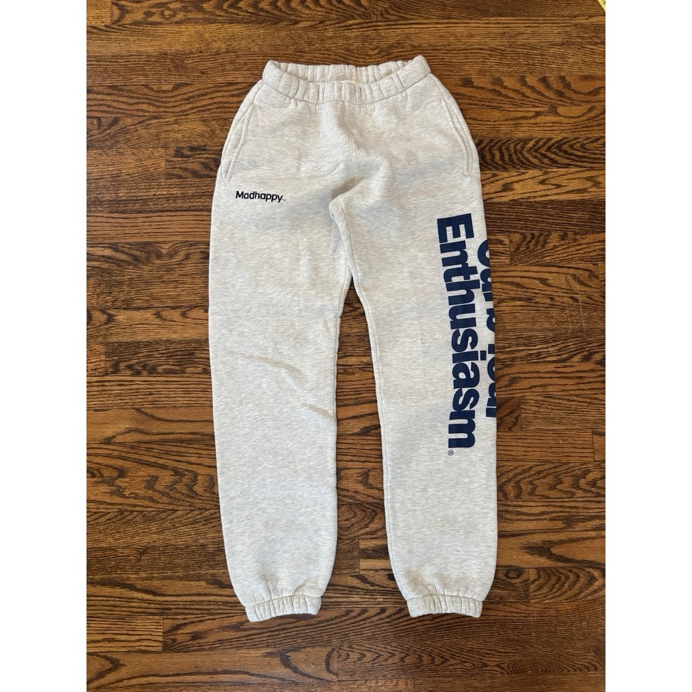 Madhappy x Curb Your Enthusiasm TV Show Grey Sweatpants RARE - XS